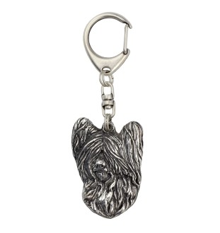 Skye Terrier brelok posrebrzany Art-Dog